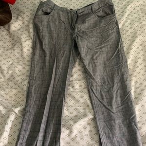 H&M patterned dress pants